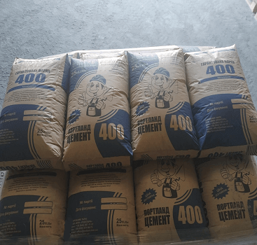 цемент в мішках